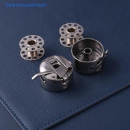Familiesandflash> 3Pcs Heavy Duty Metal Sewing Machine Bobbin Case Universal Replacement Parts Fit B