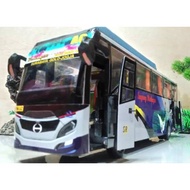 [SIAP KIRIM] MINIATUR BUS KAYU TRIPLEK SUGENG RAHAYU DISCOVERY