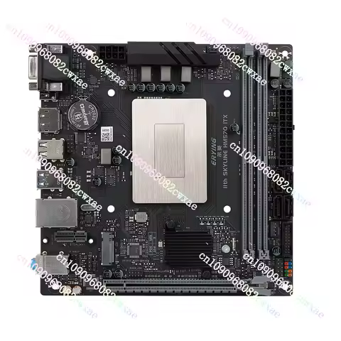 Mini Itx Gaming Pc Computer Motherboard Cpu Combo Kit Interposer Core I5 11500h 6c12t Ddr4 Ram Lga 1