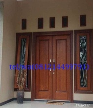 suku cadang kusen pintu kayu dan pintu minimalis jendela loster DLL 2