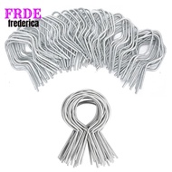 [FRDE] 100 Pcs Galvanized Steel Fence Ties fit for Fence Posts,T-Post Metal Fence Wire