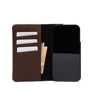 iPhone MagSafe 皮革摺疊式套錢包 - 簡約版