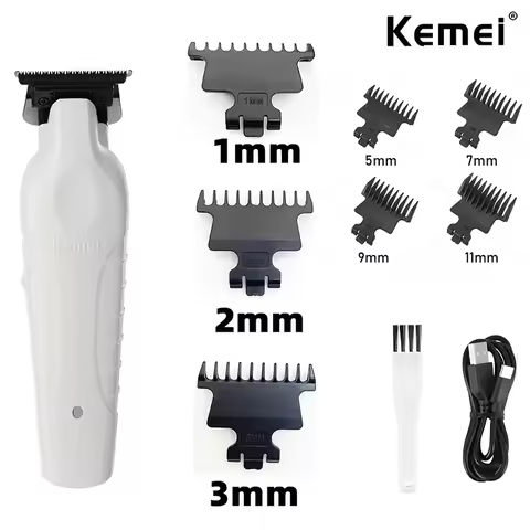 Kemei 2299 Cordless hair Trimmer Electric men Hair Clipper Barber Zero Gapped Finish Hair Cutting Ma