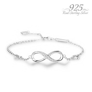 S925, Silver Infinity Love Bracelet