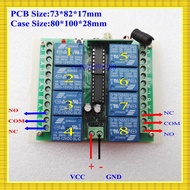 【Hot ticket】 12v 8 Ch Channel Rf Wireless Remote Control Switch Remote Control System 315/433 8ch Re