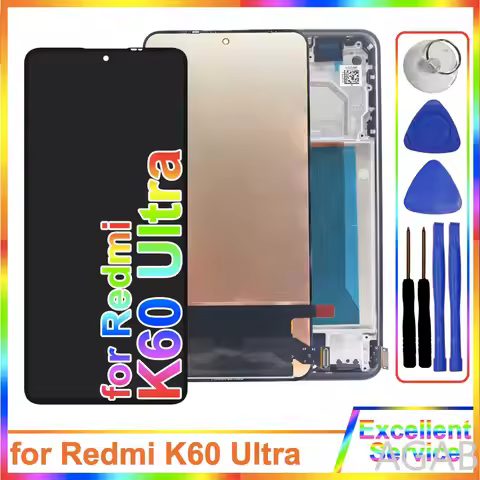 6.67” AMOLED LCD for Redmi K60 Ultra LCD Display Touch Screen Digitizer Included for Redmi K60 Ultra