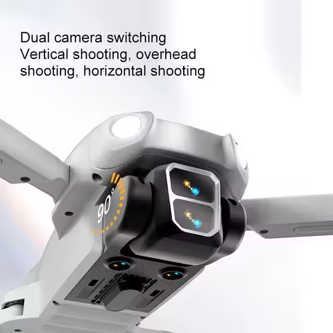 A888 Drone, Trajectory Flight, Optical Flow Hovering, Headless Mode, 360-Degree Roll, Brushless Moto