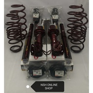 APM PERFORMAX Absorber Set (Heavy Duty)+Sport Coil Spring+Absorber Mounting for Perodua Kancil (Gas)