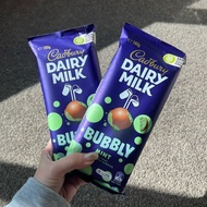 Australia'S Cadbury DAIRY MILK Chocolate With Bubble Filling, Mint Milk Caramel Flavor, Refreshing T