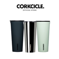 Corkcicle Water Bottle 24 oz (710 ml) Tumbler | Sage Mist Green Keeps Cold 9hrs Portable Glass