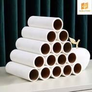 Set of 10 Roller Replacement Cores for Cleaning Clothes, Bed Sheets, Sofa, Dog and Cat Hair - Roller