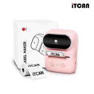 iTCAN เครื่องปริ้นฉลากความร้อน Phomemo M108 เครื่องปริ้นพกพา ปริ้นสติ๊กเกอร์ Bluetooth Lable Printer