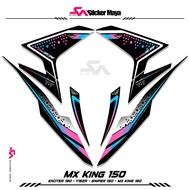 Striping Mx King 150 Sticker Y15zr Sticker Mx King150 Sniper150 Mxi Jupiter Mx Ink. Motif Sticker 11