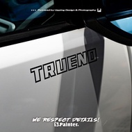 SP Car Sticker Creative TRUENO Text Door Window Sticker Initial D Anime GT86 Car Car