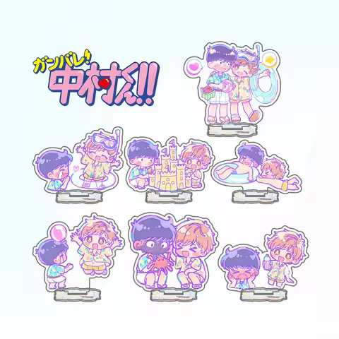 Go for It, Nakamura! 10CM High Transparency Double-Sided Printed Acrylic Stand Desktop Ornaments Gif