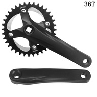 Mountain Bike Chainring 104BCD BCD and 170mm Crank Length Aluminum Black 32T 40T