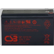CSB 12V 7.2AH (GP1272) Rechargeable Lead Acid Battery VRLA for UPS, Auto gate, Housing Alarm