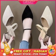 READY STOCK💝 GRIMO Lavenco Highheel Women’s Kasut Tinggi Perempuan Woman Fashion Shoe Shoes High Hee
