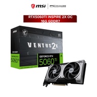 MSI GEFORCE RTX5060TI VENTUS 2X OC PLUS 16GB GDDR7 GRAPHIC CARD