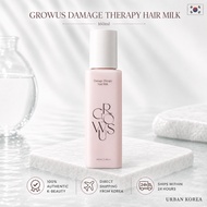 [Growus] Damage Hair Milk 160ml | Leave-In Hair Milk | Moisturizing Hair Essence | Damage Repair | K