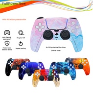 Ful  For PS5 Gamepad Skin Sticker All-inclusive For Playstation 5 Controller Protective Film Skin Sticker Film Seamless Scrub nn