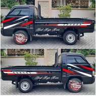 Cod Pickup Car Stickers L300 Granmax Futura Carry Stickers Cool Universal Pickup Car Body Accessorie