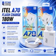 Charger Itel A70 180W For Usb C and Android Casan Itel A70 180W micro dam Type c