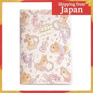 【Direct from Japan】
Closepin 2026 A6 Monthly Planner - Takei Miki Illustrated Cover, Starts Oct 2025