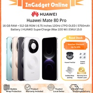 [Promo] Huawei Mate 80 Pro |16GB RAM 512GB ROM | 5750mAh Battery |SuperCharge 100W | Original Set