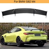Car Rear Trunk Spoiler Wing For BMW 4 Series G82 M4 2021 2022 Rear Trunk Boot Lip Wing Spoiler Carbo