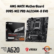 [ MSI PRO A620AM-B EVO ] DDR5 AM5 GAMING MOTHERBOARD COMBO WITH PROCESSORS