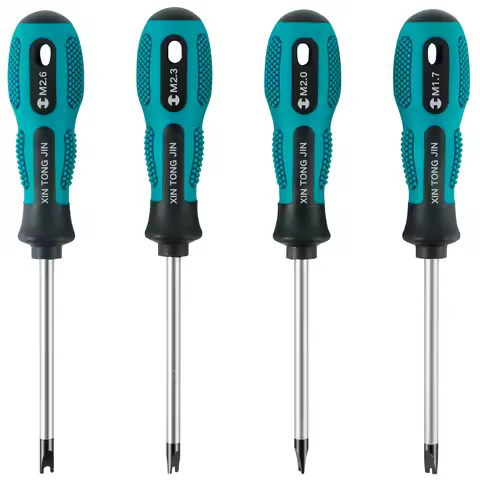 4Pcs Screwdriver Set U-Shape Head Precision Screw Drivers Hand Tool Kit Cr-V Professional Spanner Sc