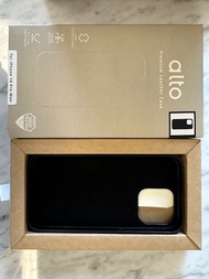 Alto 經典皮革手機殼-渡鴉黑（iPhone 14 Pro Max）