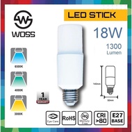 WOSS 18W LED Stick Bulb E27 / Lampu LED 18W