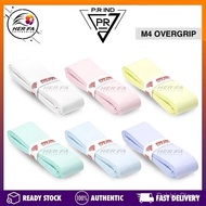 [Buy 10 Free 1] P.R IND M4 Overgrip for Badminton Squash or Tennis Grip Anti-slip Hand Tape Fast-Dry