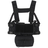 Uniontac ยุทธวิธี chest RIG Modular น้ำหนักเบา chest RIG MK3 MK4ชุด w/ 5.56 MAG กระเป๋า