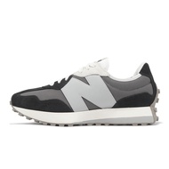 New Balance Casual Shoes 327 Men's Women's Gray White Retro Suede Couple NB [ACS] U327LNB-D