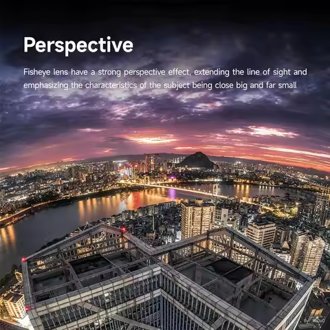 Brightin Star MF 10mm F5.6 APS-C Fisheye Wide Angle Prime Lens For M4/3,Canon EF-M,Sony E,Nikon Z,Fu