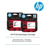 HP 47 BLACK / TRI-COLOR ORIGINAL INK CARTRIDGE