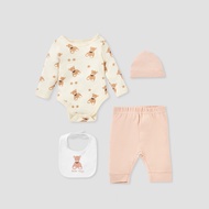 Babyshop Juniors 4-Piece Teddy Bear Print Clothing Set