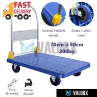 Foldable Handle PVC Platform Trolley [ 200kg / 400kg ]