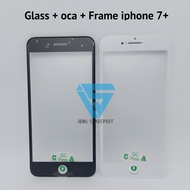 KACA LCD + LEM OCA IPHONE 7+ 7 PLUS + FRAME