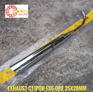 CJ IPOH EXHAUST EX5 OP1 25X28MM OP2 25MMX28MM OP3 28MM BEARING BIRD CHIRPING HONDA DREAM CLASS ONE