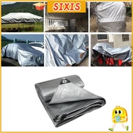 SIXIS PE Tarpaulin, Outdoor Awning Boat Car Truck Canopys Awnings Rainproof Cloth, Waterproof Cloth 