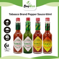 Tabasco Sauce (Original Pepper/Green Pepper/Garlic Pepper/Habanero) (60ml)