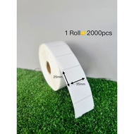 BARCODE LABEL- (W)35MM X (H)25MM/ BARCODE STICKER/THERMAL LABEL STICKER/ PRODUCT LABEL
