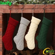 LANFY Knitted Christmas Stocking, Hanging Large Size Christmas Gift Sock, Candy Bag Pendant Xmas Tre