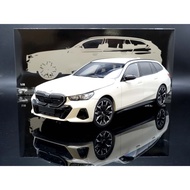 [MASH] Ready Stock Special Price Minichamps 1/18 BMW i5 (M60) touring 2024 White