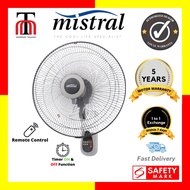 Mistral MWF1870R 18 Inch Wall Fan With Remote