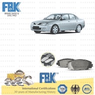 FBK Disc Brake Pad Front  FD6804S Proton Waja 1.8